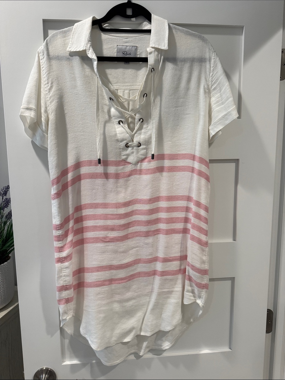 Rails dress lace up